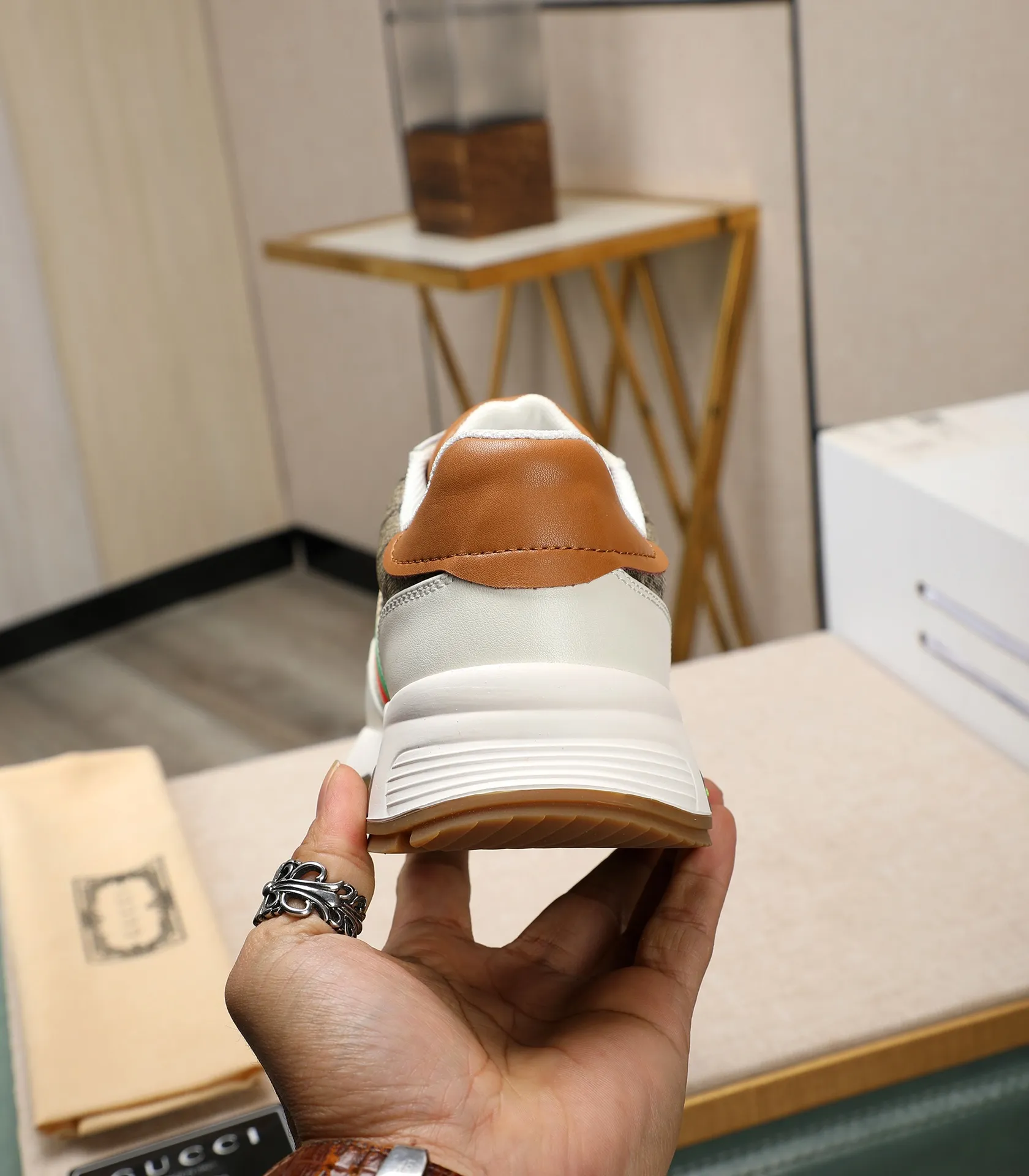Men's men's shoes💰460 GUCCI🔍🔍2023 latest model On sale at the same time at the counter, original calfskin imported from Italy, genuine leather lining, (high-end, luxury, and class) exquisite workmanship, soles: original soles specially provided by the original factory, ⚠Exclusive double-layer movable molded soles are super comfortable⚠, real photos🎬The real ones are better🔍🔍"High quality·Follow the order" code number 38-44